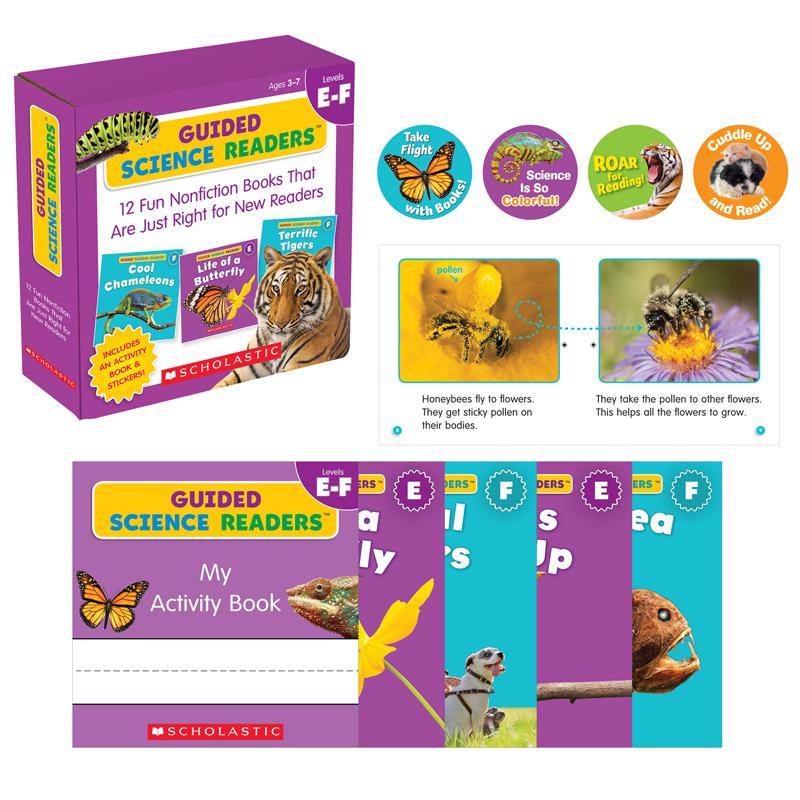 GUIDED SCIENCE READERS LEVELS E-F PARENT PACK. Picture 1