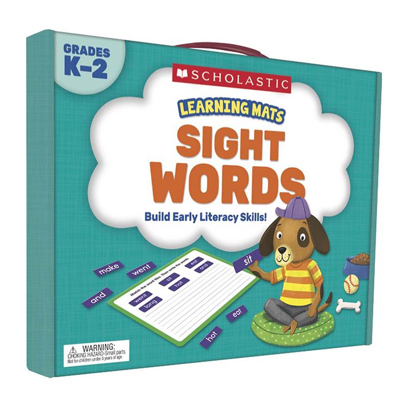 Learning Mats: Sight Words, Grades K-2. Picture 1