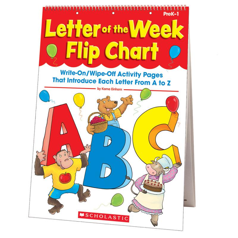 LETTER OF THE WEEK FLIP CHART. Picture 1