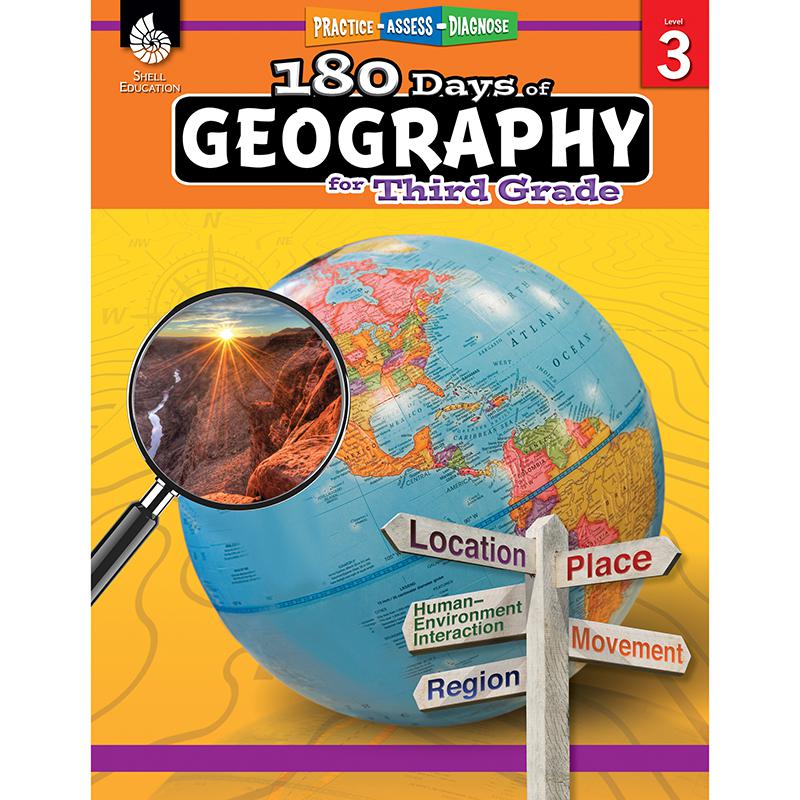 180 Days of Geography for Third Grade. Picture 1