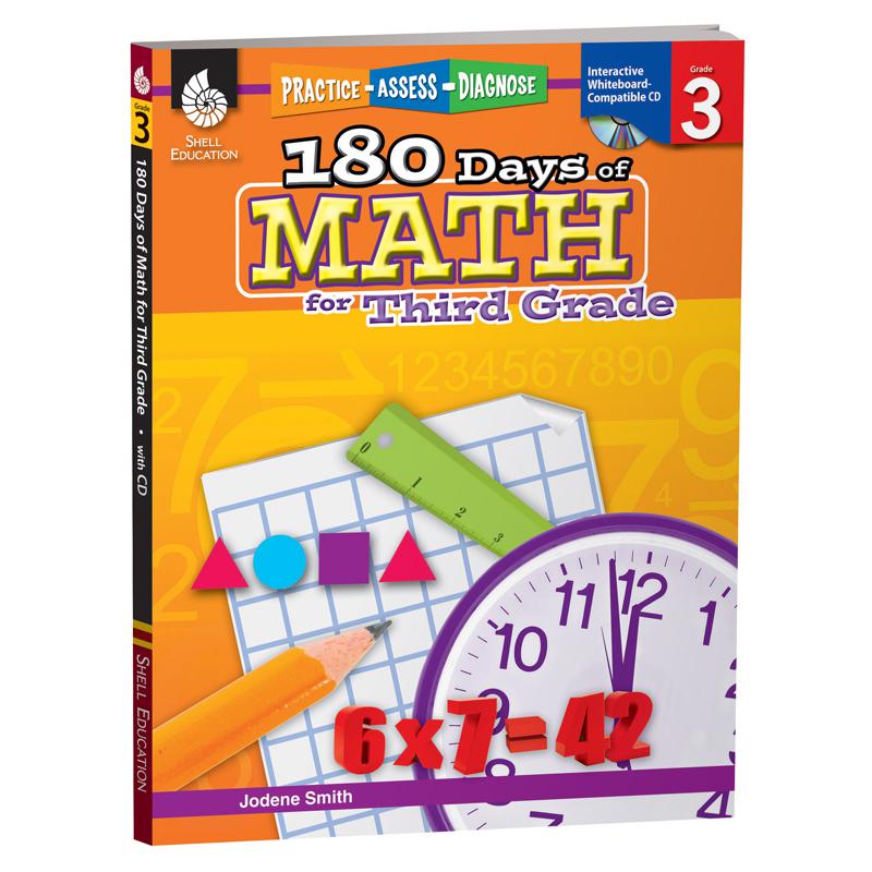 180 Days Of Math Gr 3. The main picture.