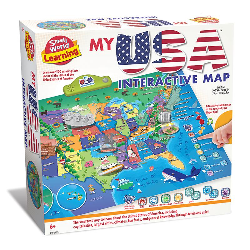My USA Interactive Map. Picture 1