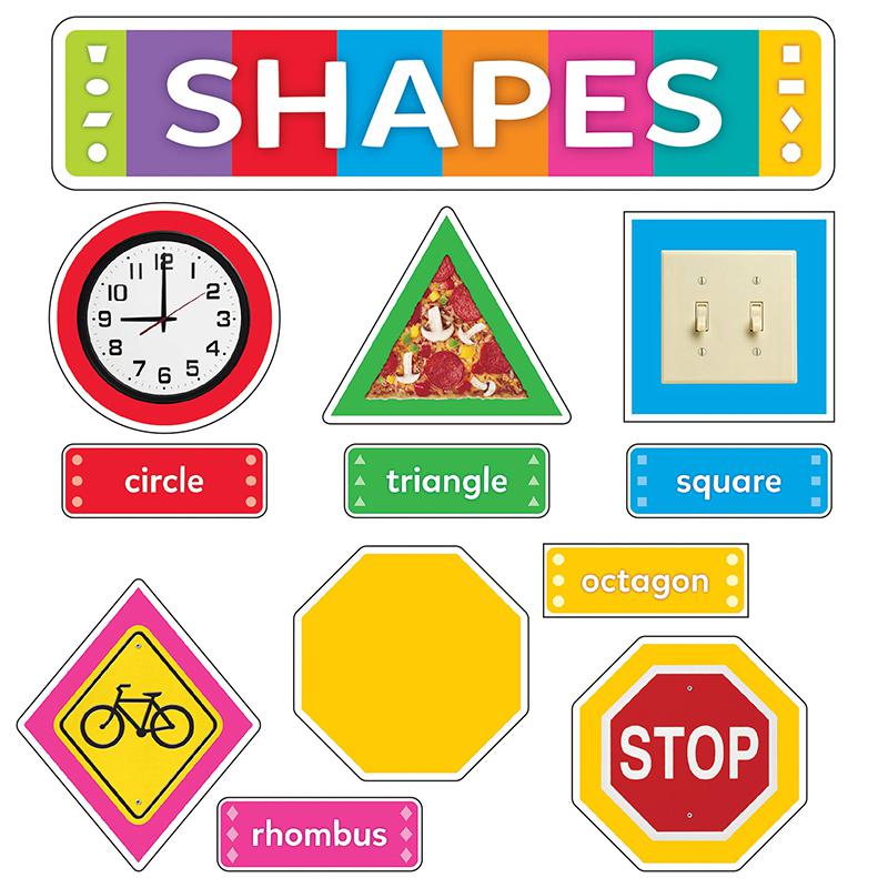 Shapes All Around Us Learning Set. Picture 1