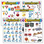 COMBO PKS K BASIC SKILLS ALPHABET SHAPES NUMBERS COLORS & OPPOSITES. Picture 2