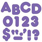 (6 PK) READY LETTERS 4IN CASUAL PURPLE. Picture 2