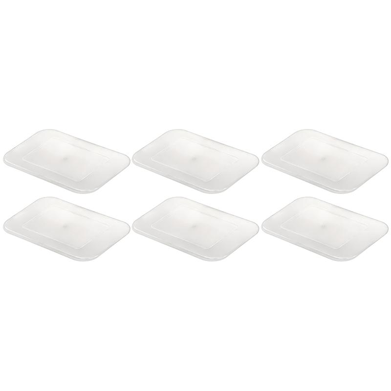 Plastic Letter Tray Lid, Clear, Pack of 6. Picture 1
