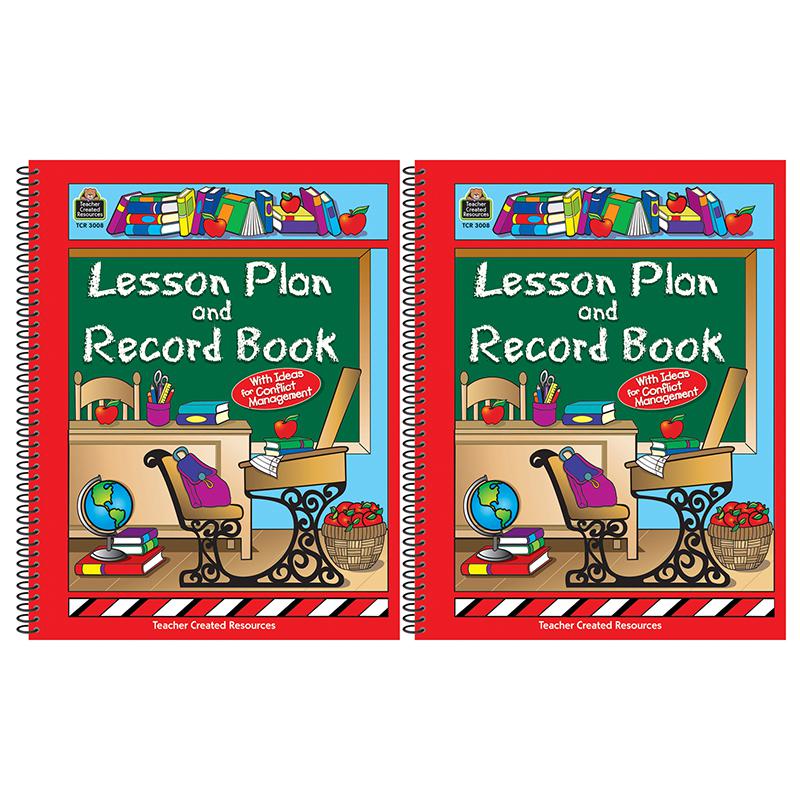 Lesson Plan and Record Book, Pack of 2. Picture 1