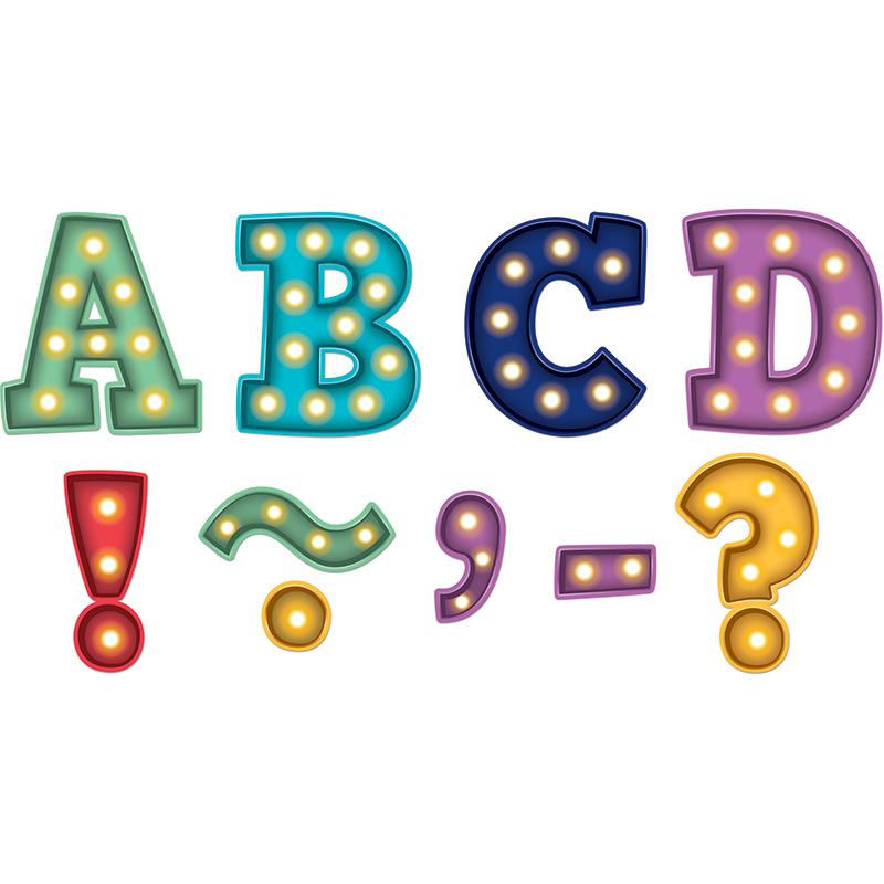 MARQUEE BOLD BLOCK 3IN MAGNETIC LETTERS. Picture 1