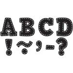 BLACK STITCH BOLD BLOCK 3 MAGNETIC LETTERS. Picture 2