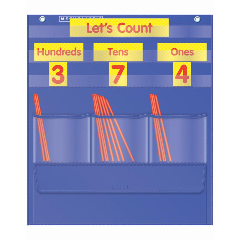 COUNTING CADDIE AND PLACE VALUE POCKET CHART GR K-3. Picture 1