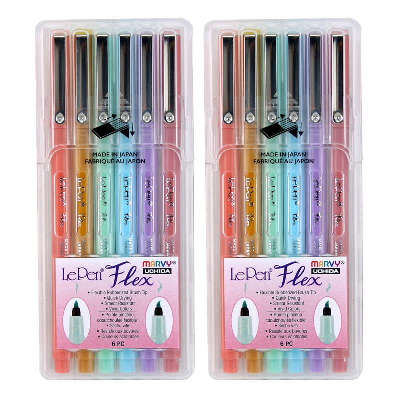 Hand Lettering Pens: 6 piece set