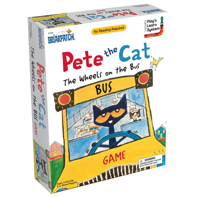 Pete the Cat Wheels on the Bus Game. Picture 1