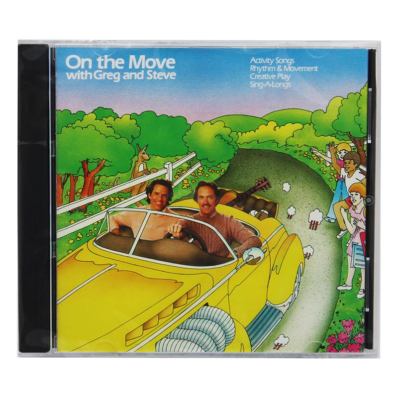 ON THE MOVE CD GREG & STEVE. The main picture.