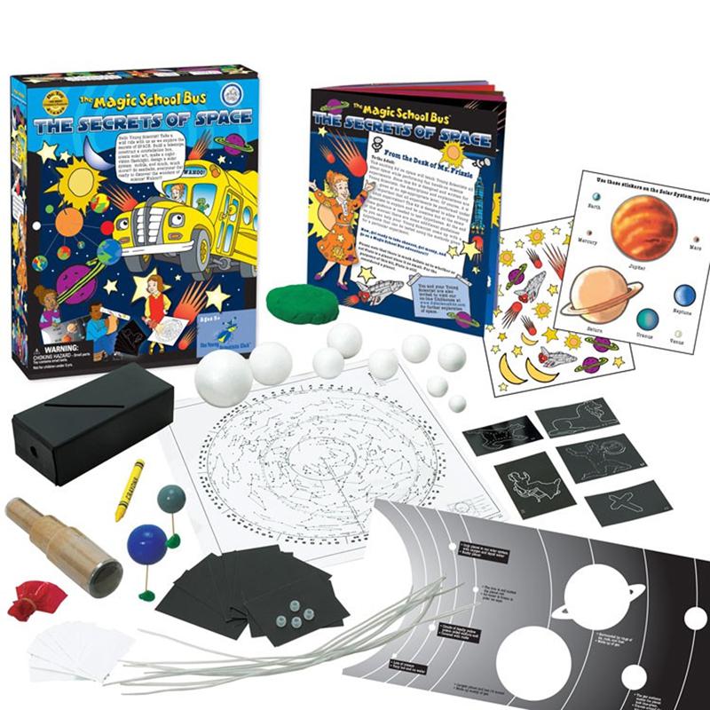 THE MAGIC SCHOOL BUS THE SECRETS OF SPACE KIT. The main picture.