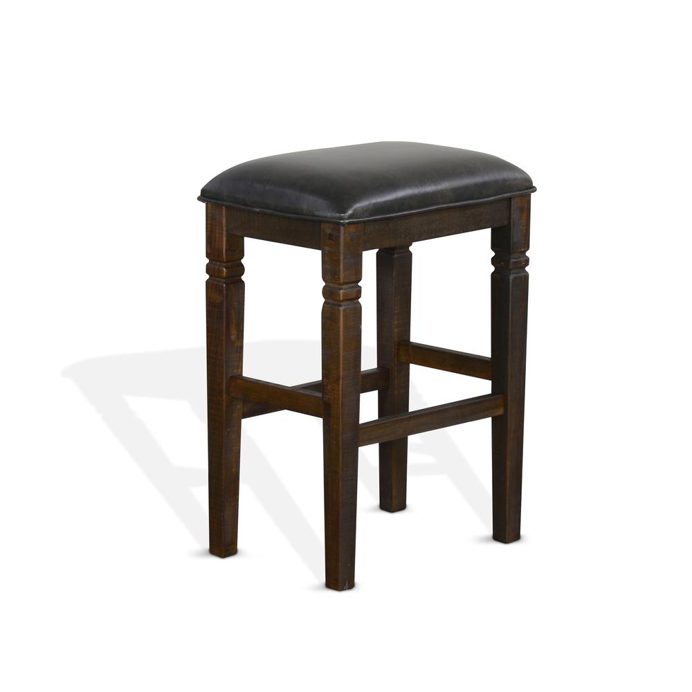 Sunny Designs Bar Homestead Backless Barstool. Picture 1