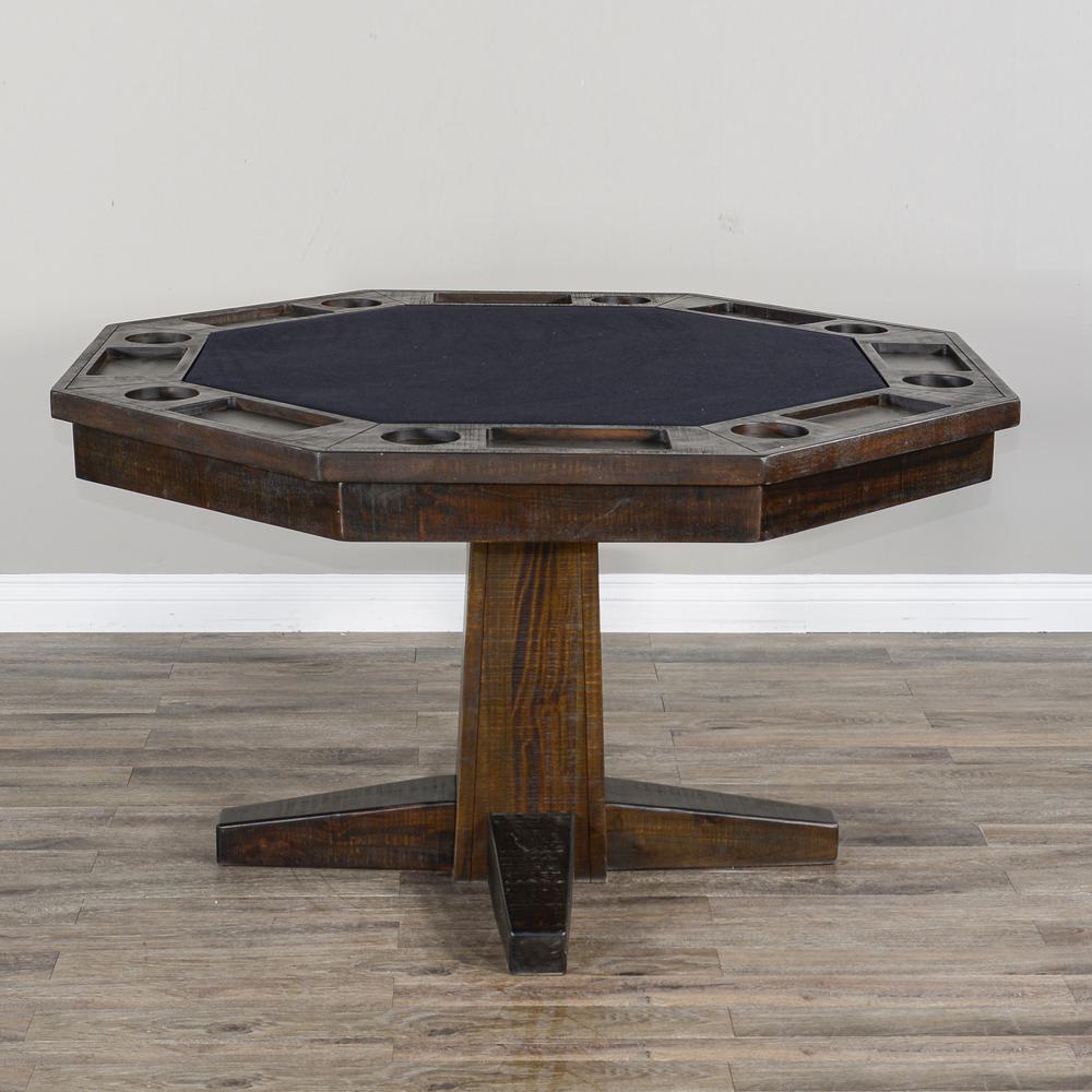 Sunny Designs Reversible Game and Dining Poker Table. Picture 2