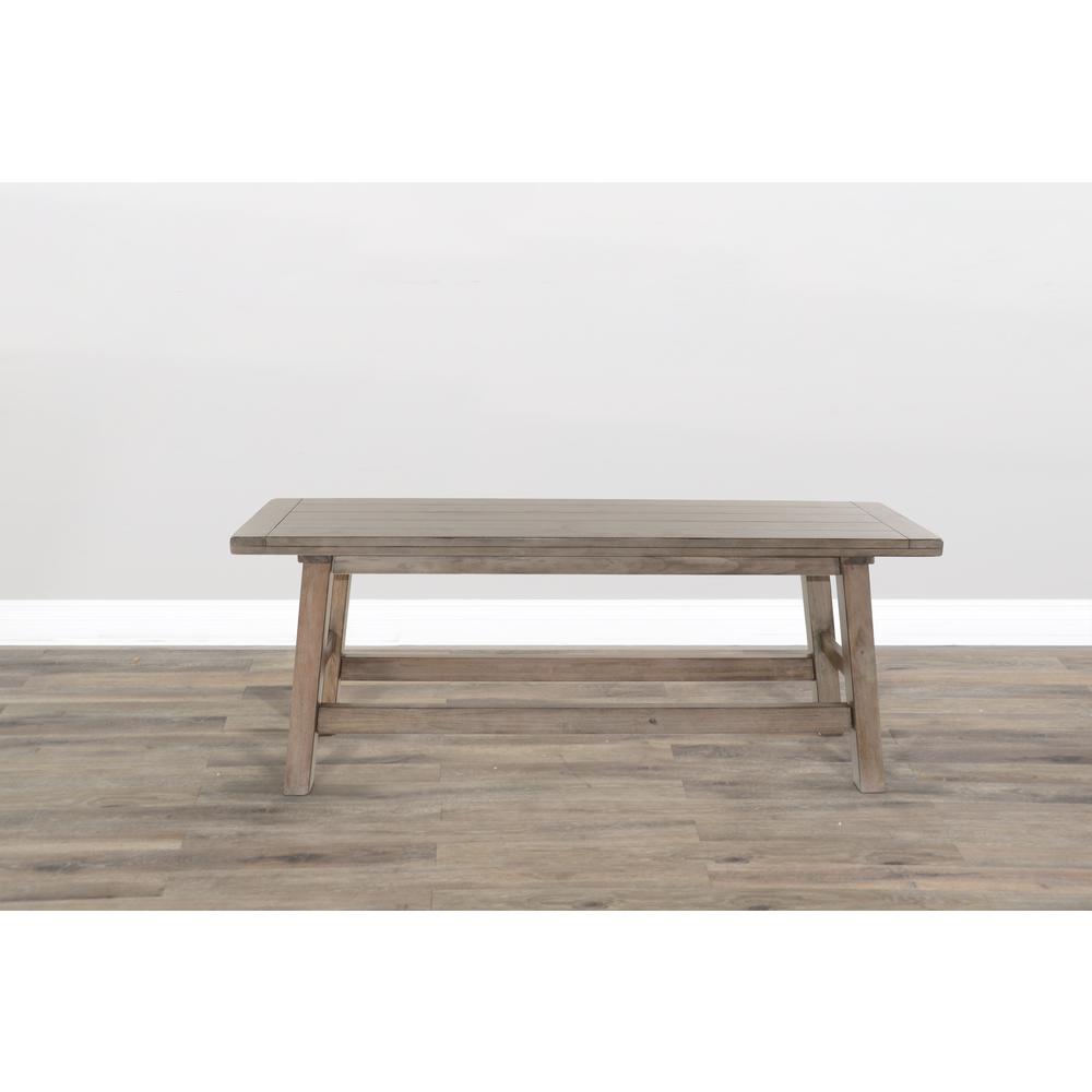 Sunny Designs Counter Height Wood Bench. Picture 2