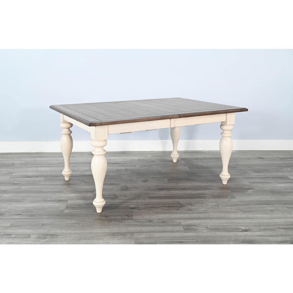 Sunny Designs Pasadena Rectangular Extension Dining Table. Picture 5