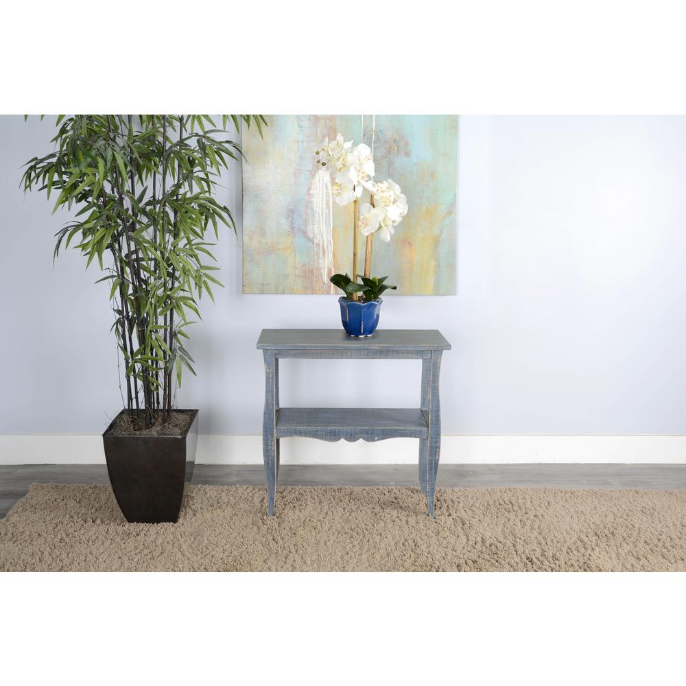 Sunny Designs Ocean Blue Side Table. Picture 2