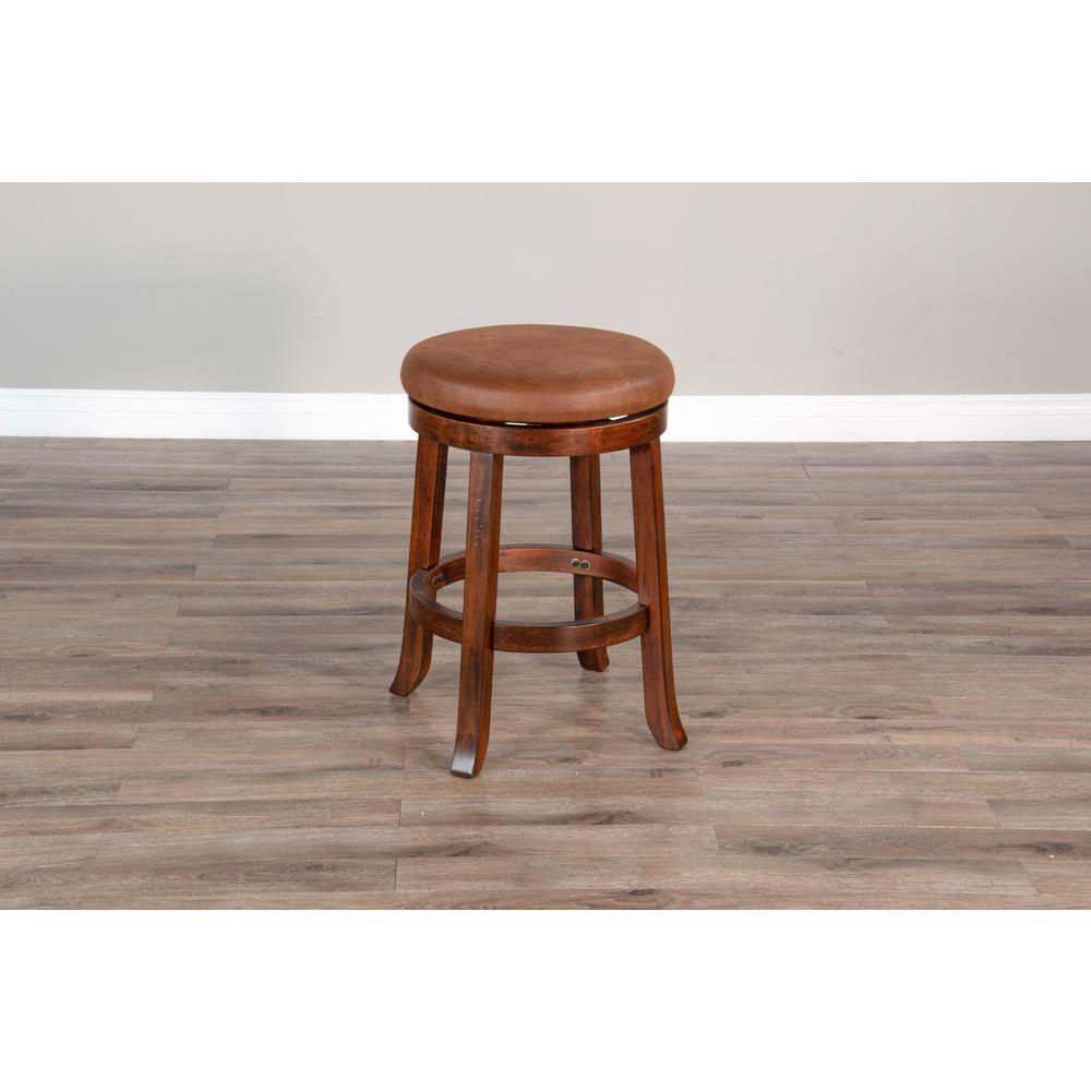 Sunny Designs Counter Swivel Stool, Cushion Seat. Picture 2