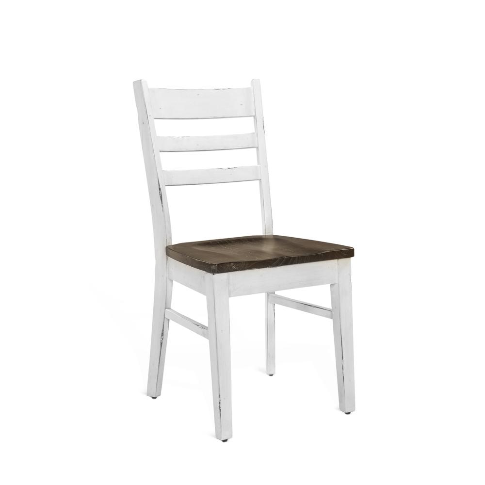Sunny Designs Wood Ladderback Dining Chair. Picture 1