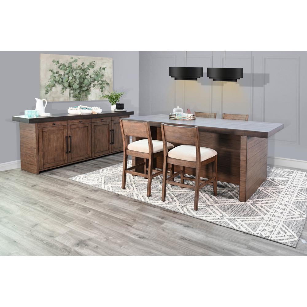Sunny Designs Boise Counter Wood Dining Table. Picture 2
