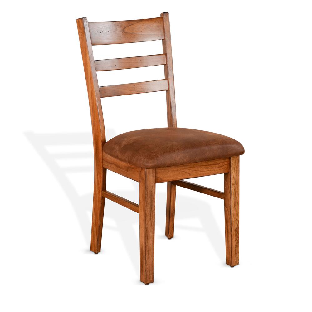 Sunny Designs Sedona Ladderback Chair, Cushion Seat. Picture 1