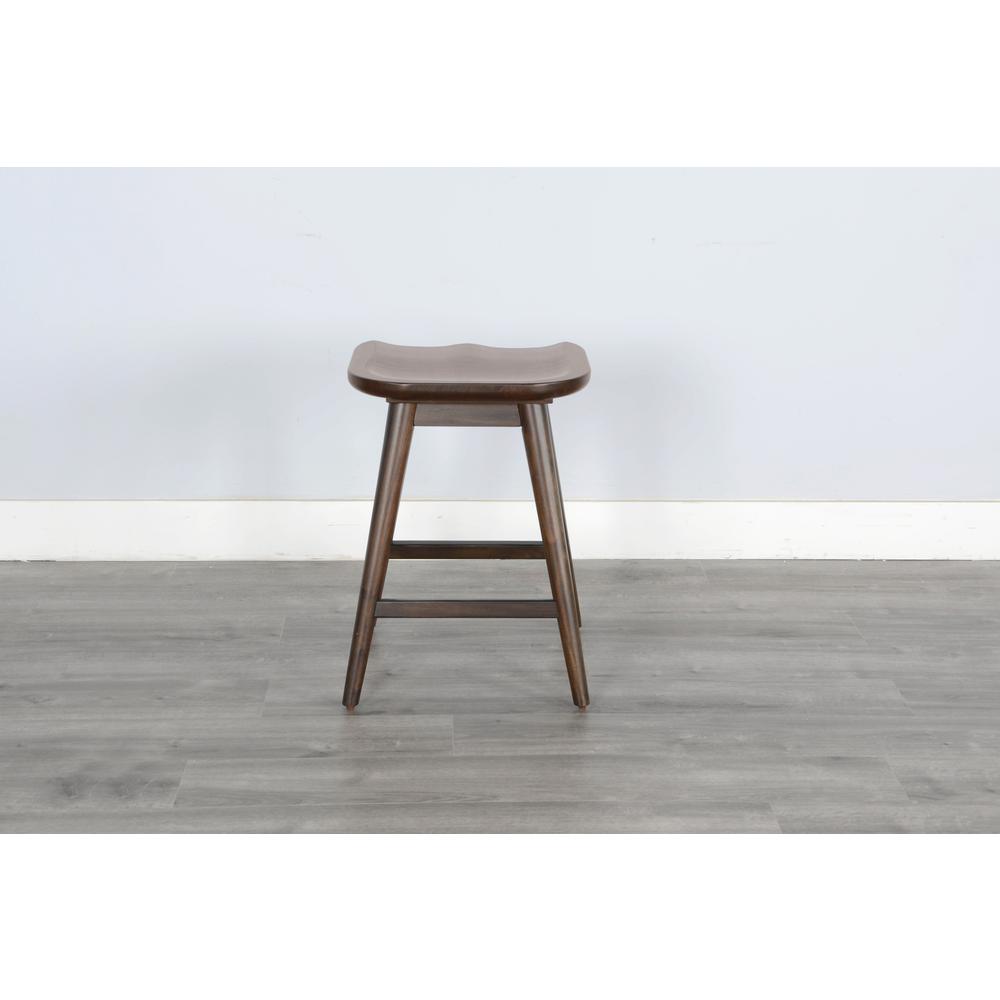 Sunny Designs Counter Stool with Saddle Seat. Picture 4