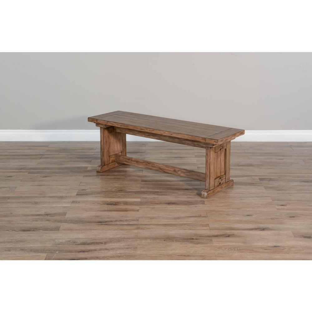 Sunny Designs Wood Side Bench. Picture 2