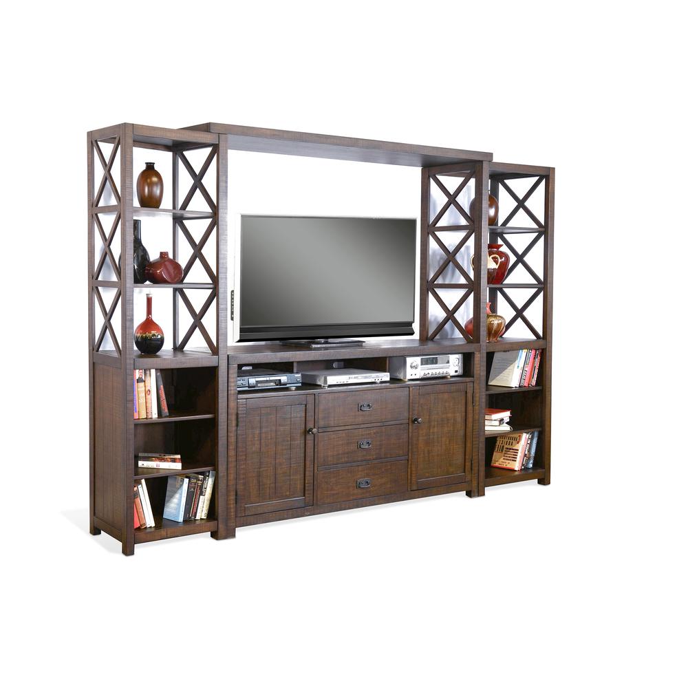 Sunny Designs Homestead Entertainment Wall (66,B,2xP). Picture 1