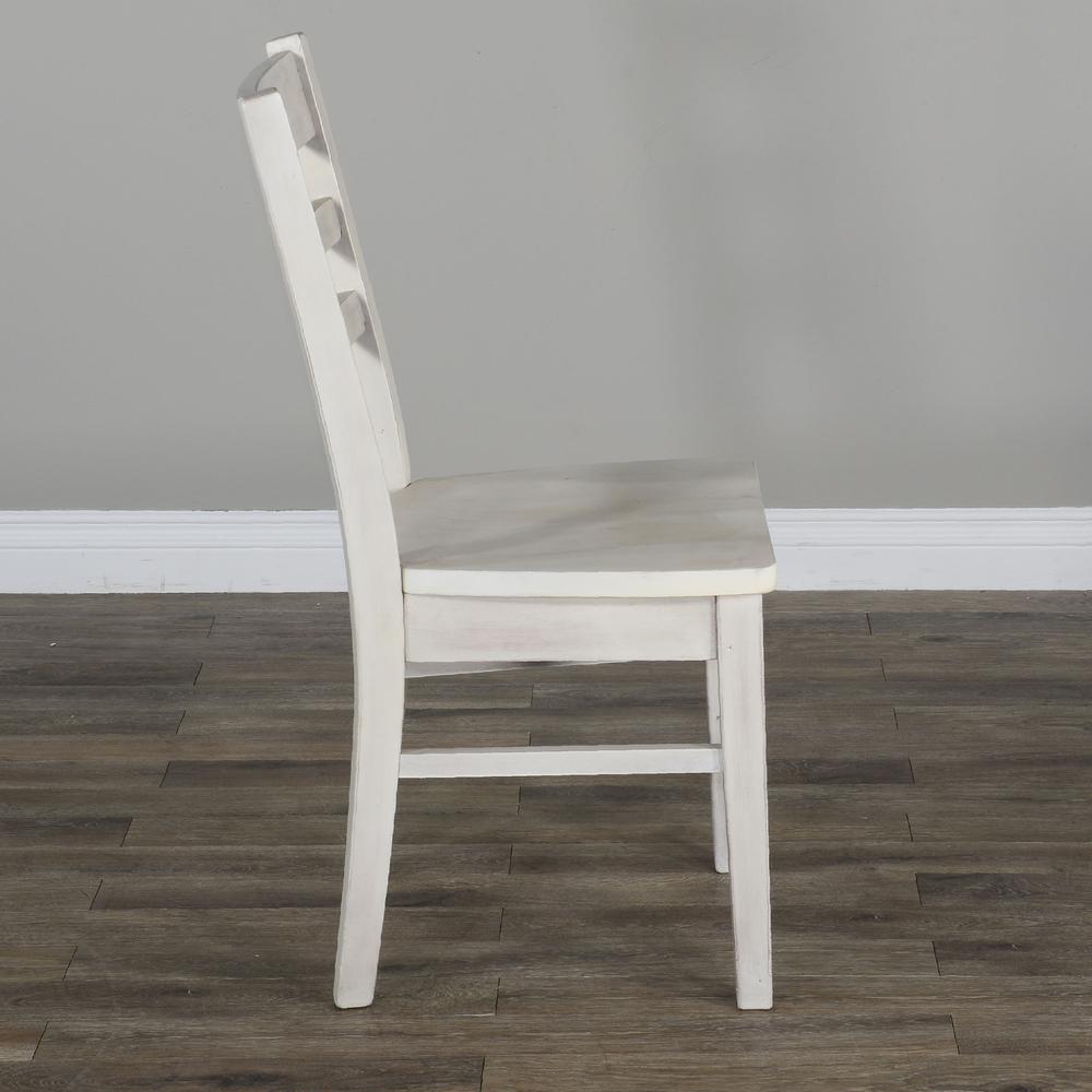 Sunny Designs Ladderback Chair, Wood Seat. Picture 4