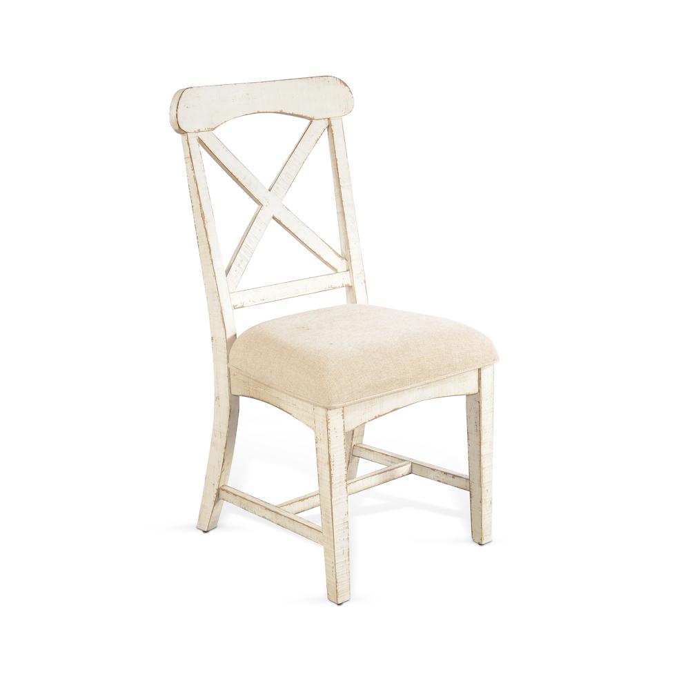 Sunny Designs White Sand Chair, Cushion Seat. Picture 1