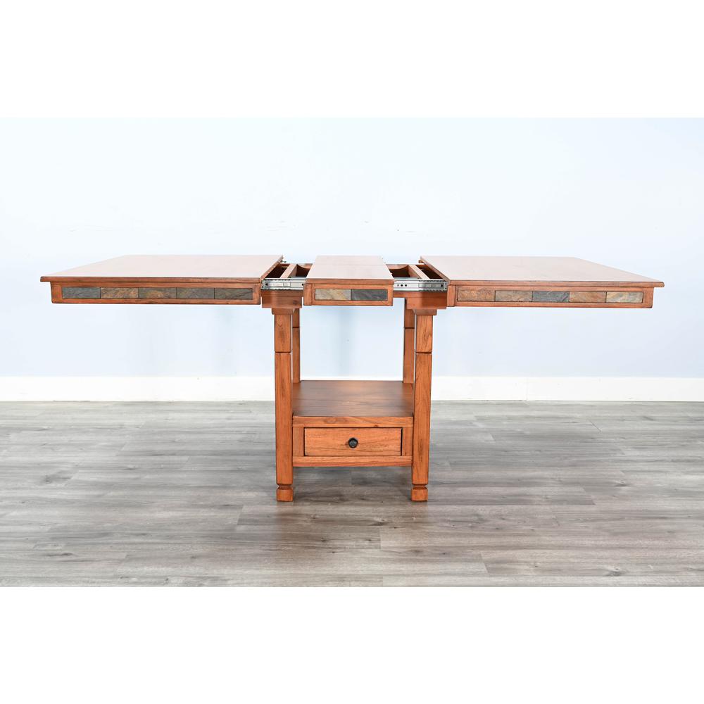 Sunny Designs Sedona 42" Traditional Wood Dining Table. Picture 6