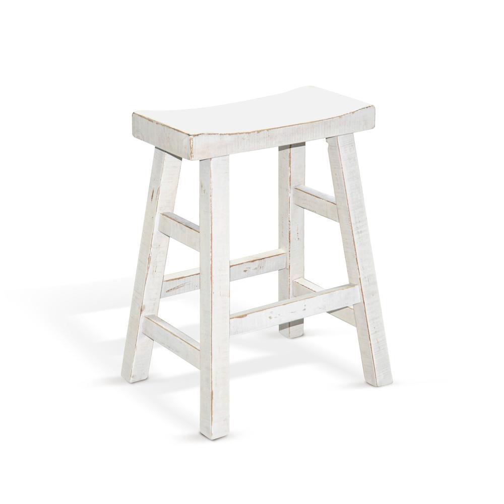 Sunny Designs Beach Pebble Counter Saddle Stool. Picture 1