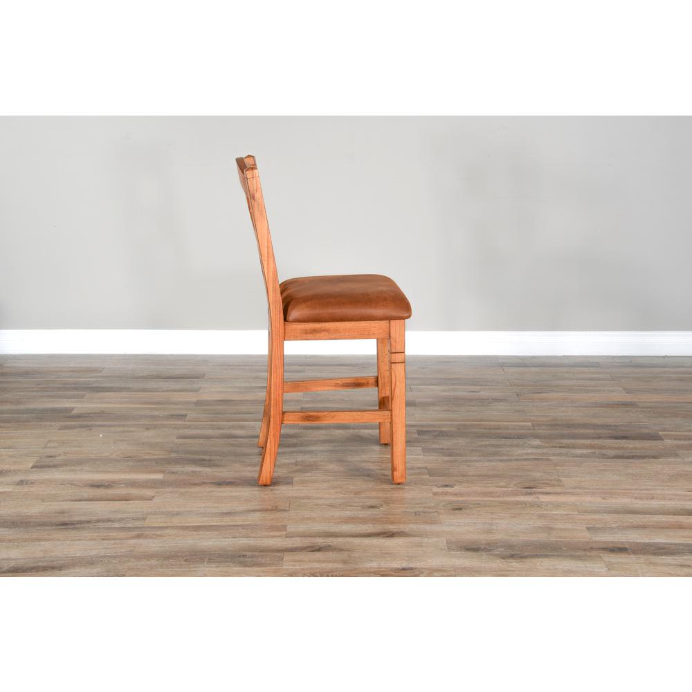 Sunny Designs Double Crossback Barstool. Picture 2