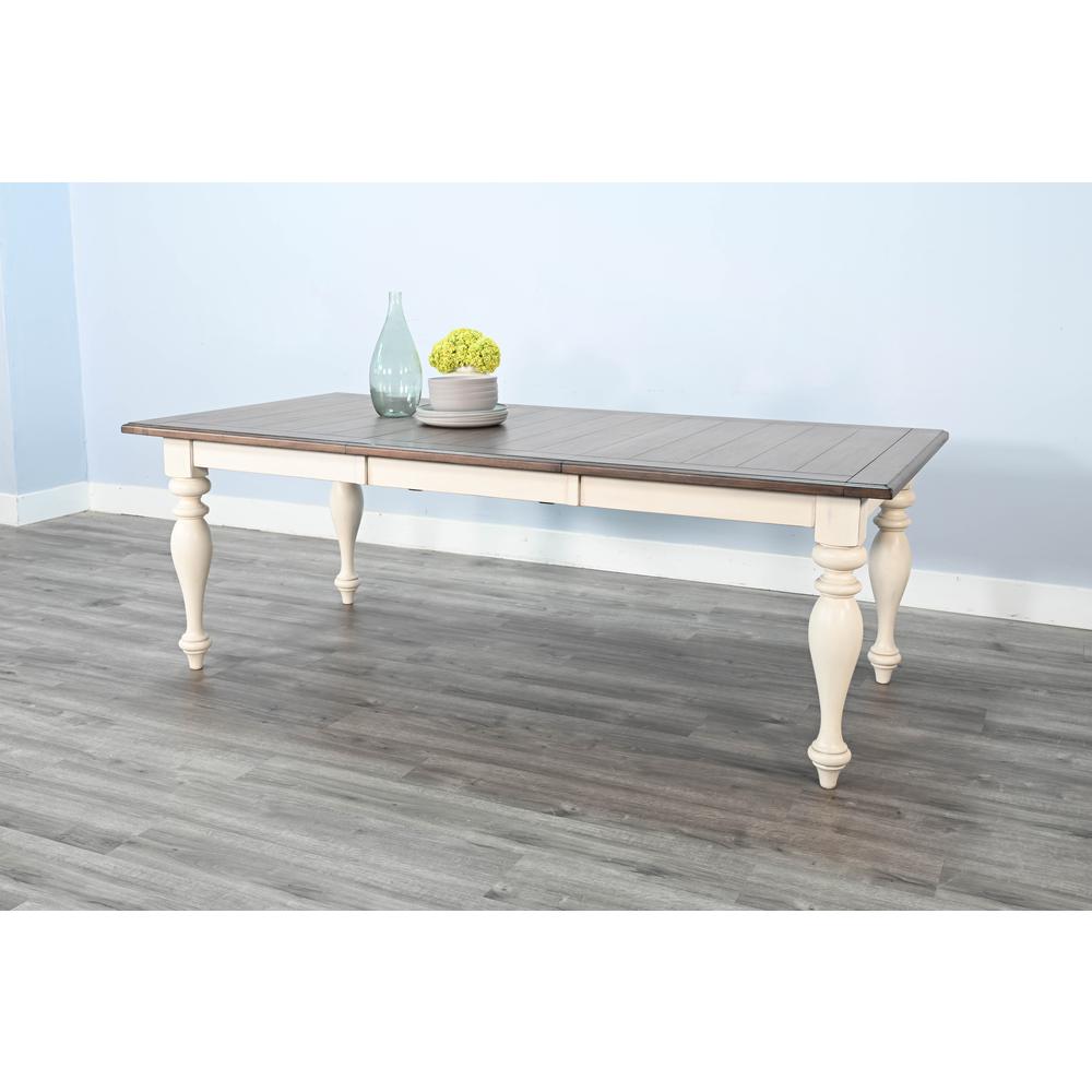 Sunny Designs Pasadena Rectangular Extension Dining Table. Picture 4