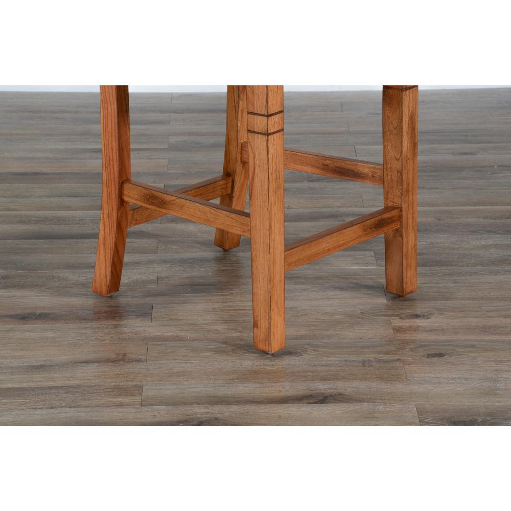 Sunny Designs Double Crossback Barstool. Picture 4