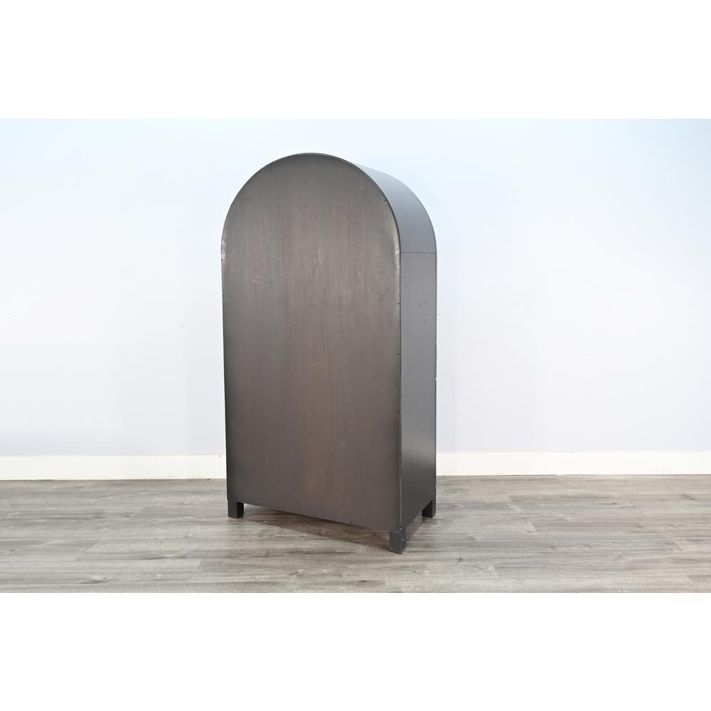 Sunny Designs Arched Wine Bar Cabinet. Picture 4