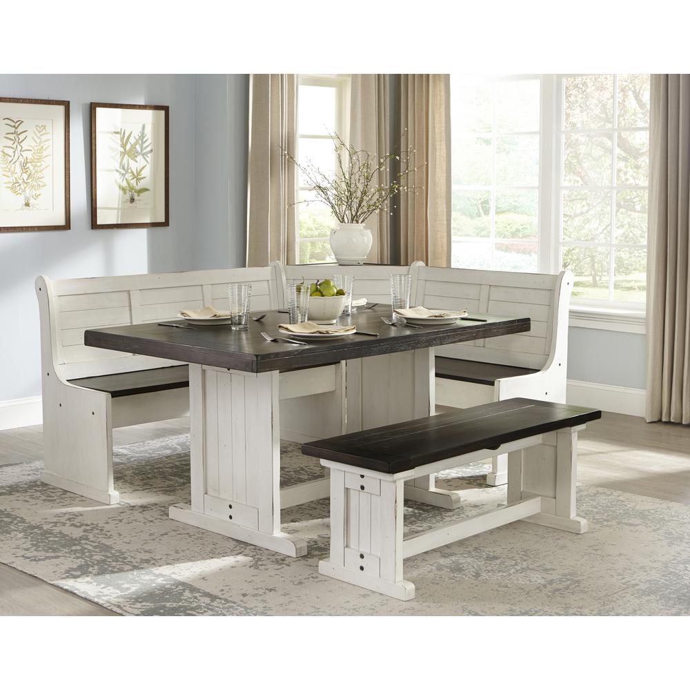 Sunny Designs Wood Breakfast Nook Dining Set. Picture 3