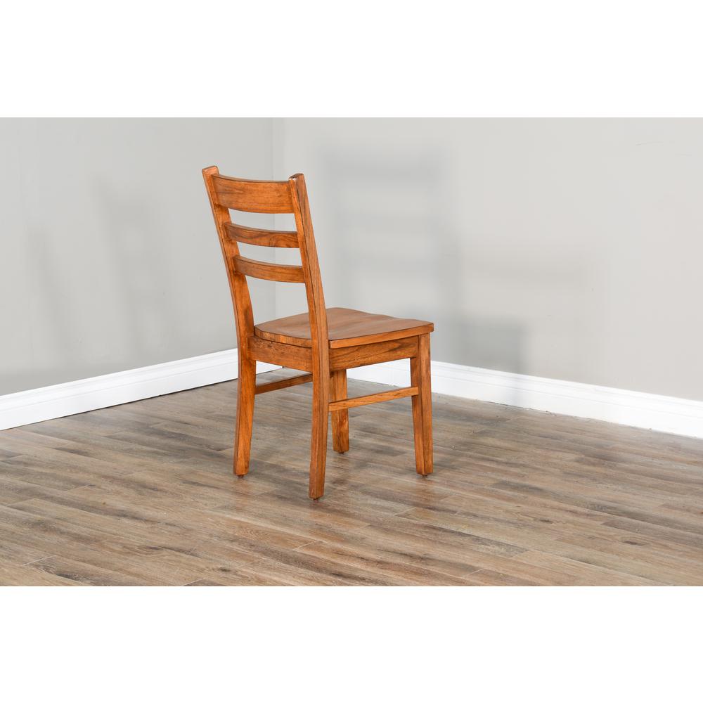 Sunny Designs Sedona Ladderback Chair, Wood Seat. Picture 2