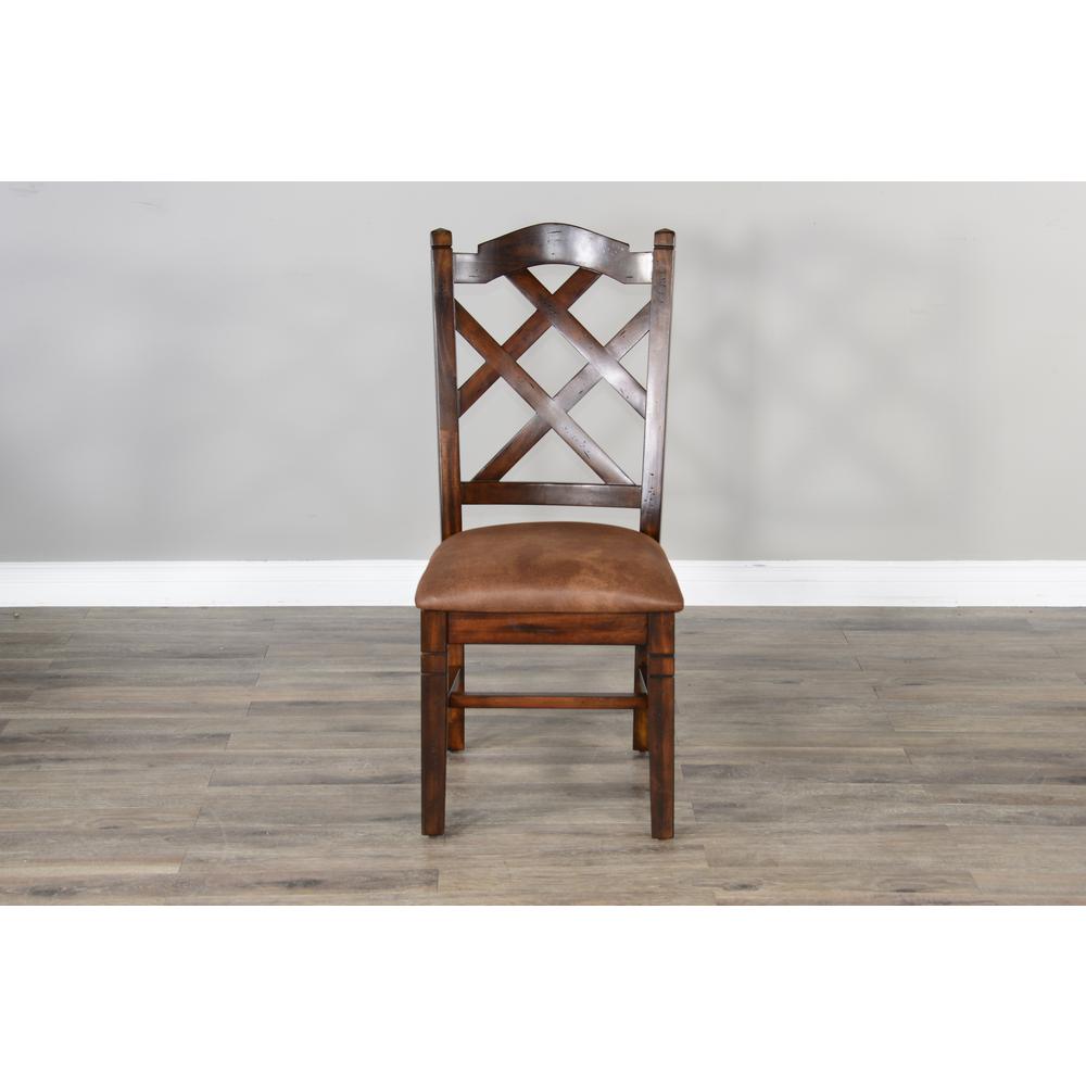 Sunny Designs Double Crossback Dining Chair. Picture 5
