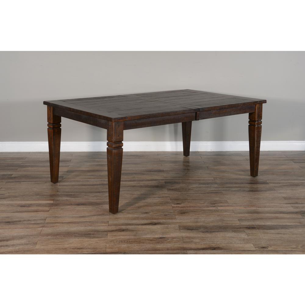 Sunny Designs Extension Dining Table with Butterfly Leaf. Picture 4
