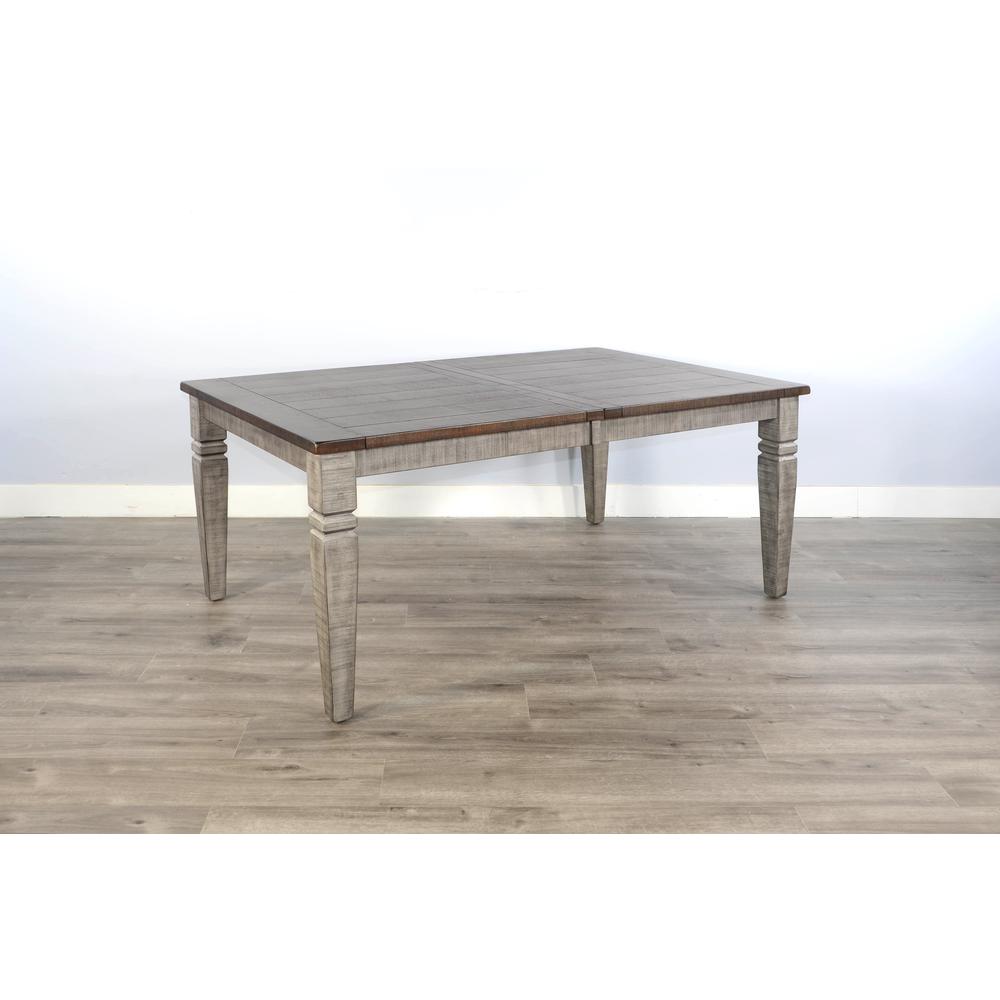 Sunny Designs Extension Dining Table with Butterfly Leaf. Picture 4