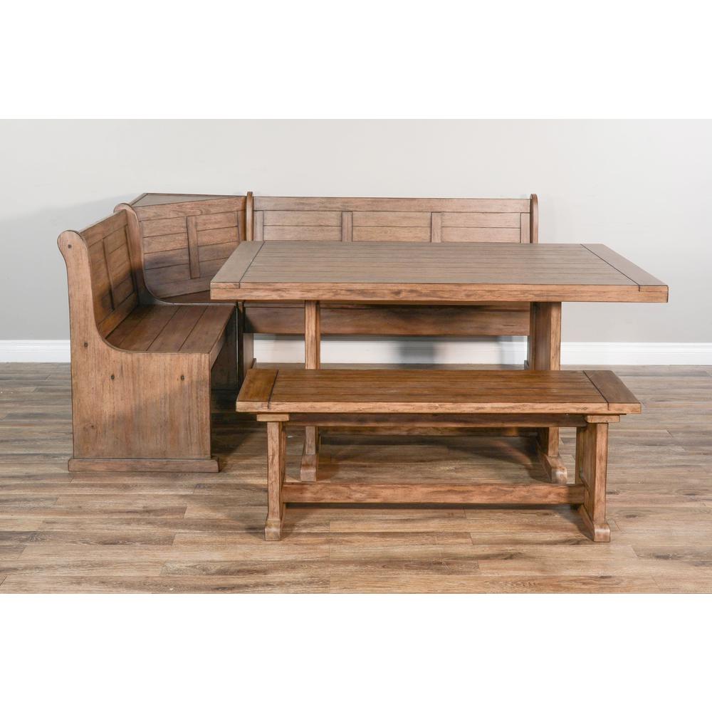 Sunny Designs Wood Breakfast Nook Dining Set. Picture 2