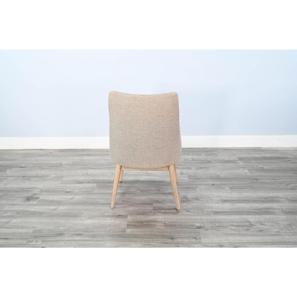 Sunny Designs Olivia Highback Cushioned Grey Dining Chair. Picture 2