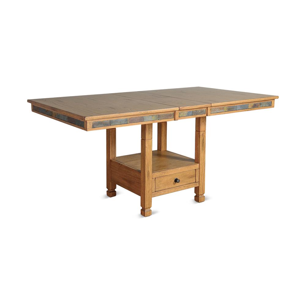 Sunny Designs Sedona 42" Traditional Wood Dining Table. Picture 1