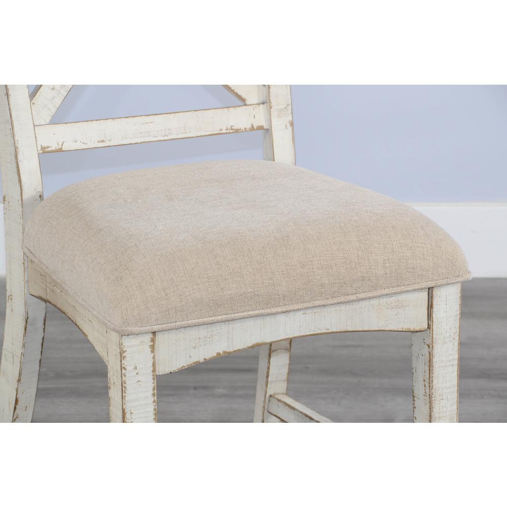 Sunny Designs White Sand Chair, Cushion Seat. Picture 2