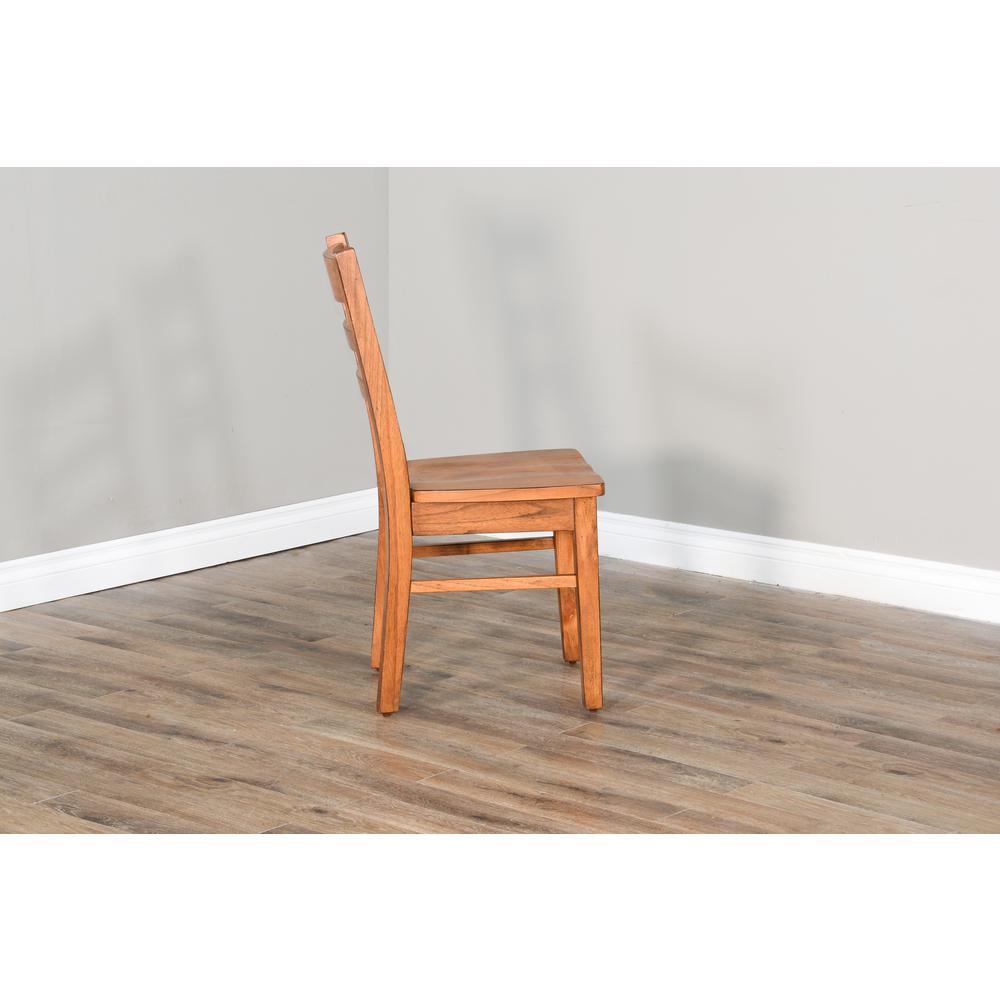 Sunny Designs Sedona Ladderback Chair, Wood Seat. Picture 3