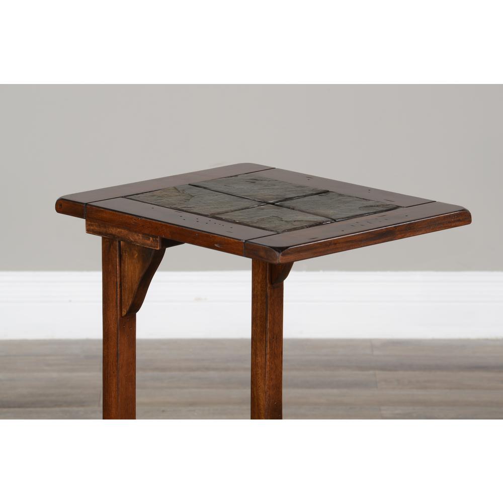 Sunny Designs Savannah 12.5" Traditional Wood Table. Picture 4