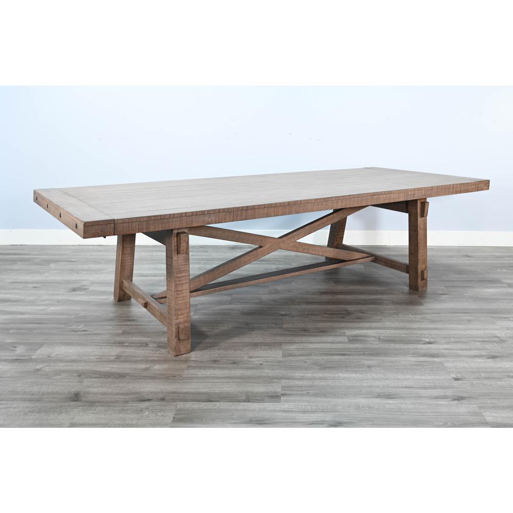 Sunny Designs Extension Dining Table with Leaves. Picture 4